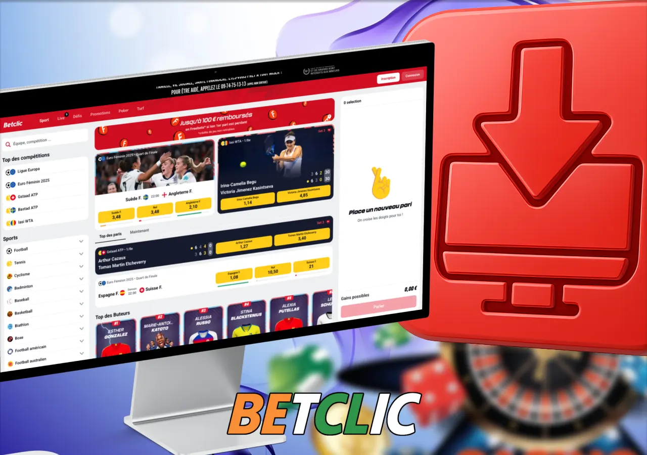 Guide pour télécharger et installer Betclic sur PC